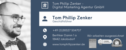 E-mail Signatur Digital Marketing Agentur