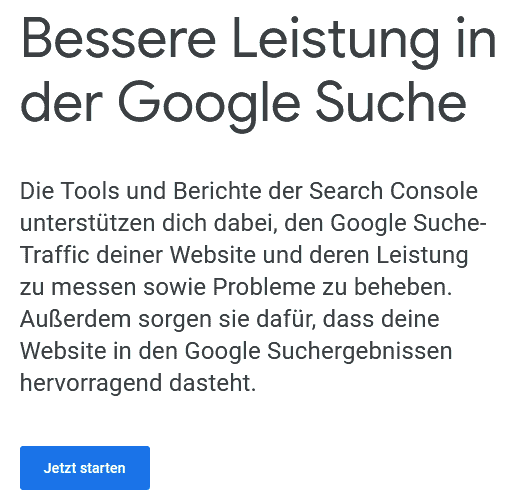 Google Search Console Login