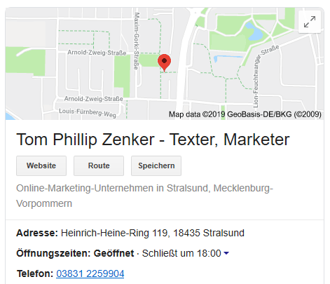 Google Local SEO Deutschland